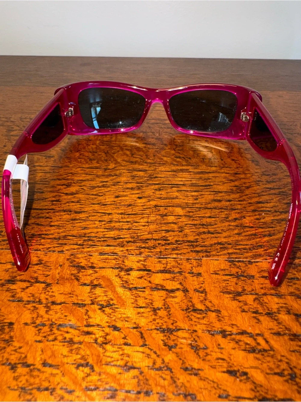 NWT Versace VE4481 Pillow Sunglasses -Transparent Fuchsia